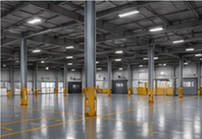 Recubrimiento epóxico en piso industrial